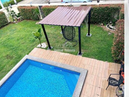 Spacious, 3 bedroom, 4 bathroom, private pool villa for sale or rent in East Pattaya.