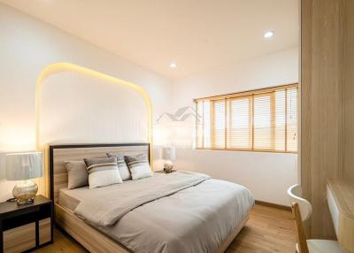 Contemporary, 4 bedroom, 5 bathroom, private pool villa for sale next to Baan Amphur beach.