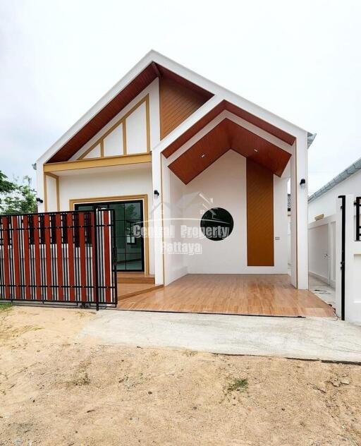 Nordic style, 2 bedroom, 2 bathroom house for sale in East Pattaya.