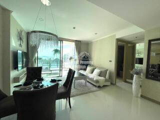 Stunning, 2 bedroom, 2 bathroom, corner unit for sale in Riviera Wongamat beach.