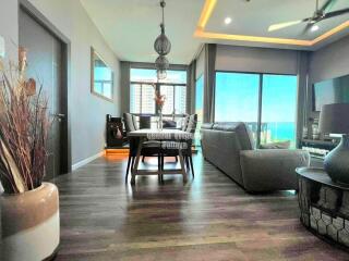 Exceptional 2 bedroom, 2 bathroom corner unit in The Point, Pratumnak for sale.