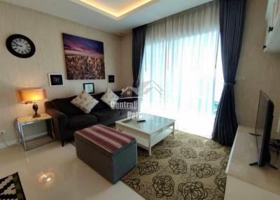 Luxury 1 bedroom corner unit full seaview in Pratamnak for rent.
