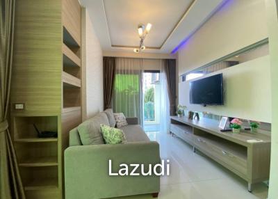 1 Bed 1 Bath 45.3 SQ.M. Dusit Grand Condo View