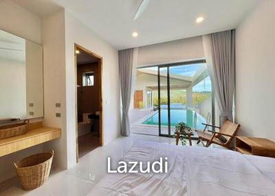 A Luxurious 3-Bedroom Haven with a Private Pool in Mae Nam
