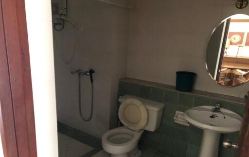 Small bathroom with toilet and sink