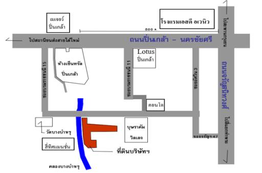 Architectural blueprint of a building layout