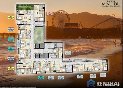 Luxurious 1bed Condo in Riviera Malibu