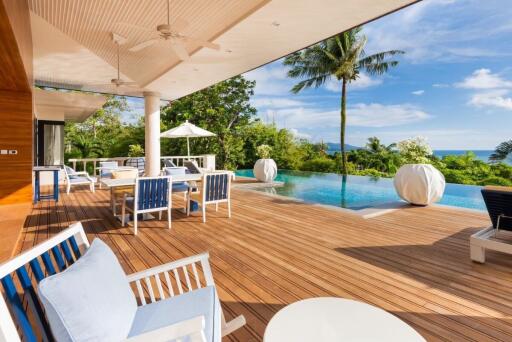 Luxury Stunning 3 Bedrooms Sea View With Private Pool For Sale In Choeng Thale Phuket