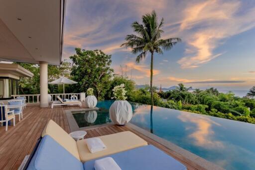 Luxury Stunning 3 Bedrooms Sea View With Private Pool For Sale In Choeng Thale Phuket