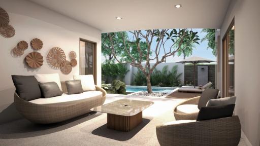 New Project Modern Villa 3 Bedrooms 320 Sqm. With Private Pool For Sale In Choeng Thale Phuket