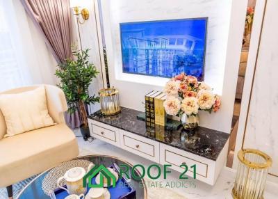 Brand New 2Bedroom Foreigner quota only 500 m. to Jomtien Beach /P-0015D