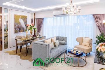 Brand New 2Bedroom Foreigner quota only 500 m. to Jomtien Beach /P-0015D