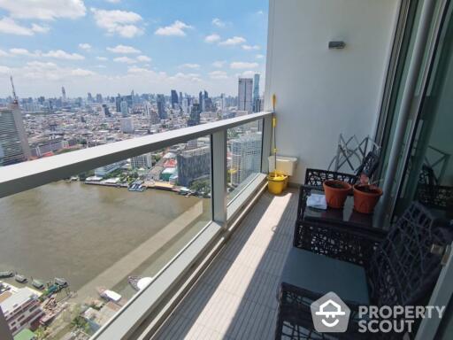 1-BR Condo at The River Condominium near BTS Saphan Taksin (ID 512845)