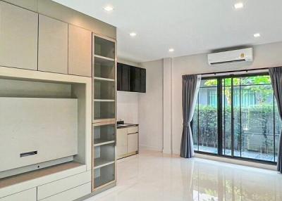 Spacious and modern living room with natural light