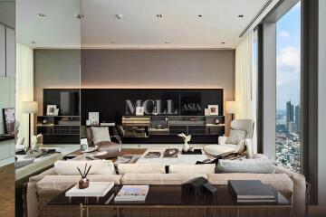 The Ritz Carlton 3+1 Bedroom Sky Residence Penthouse Unit Furnished And Decorated From Arkitectura