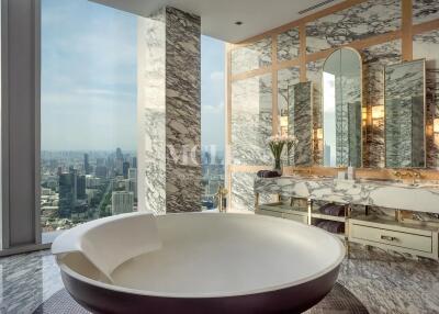 The Ritz Carlton 3+1 Bedroom Sky Residence Penthouse Unit Furnished And Decorated From Arkitectura