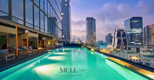 Ritz Carlton Residence Bangkok Incredible 248 Sqm Unit With Huge Terrace And Stunning View