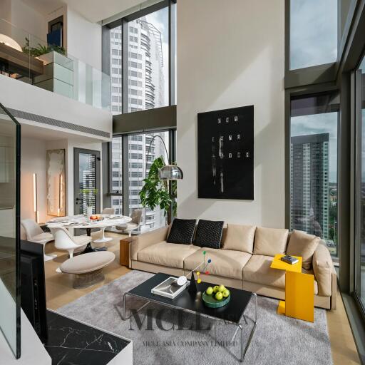 The Strand Thonglor Luxury & Rare Duplex Corner Unit Fully Furnished & Decorated By Boundary