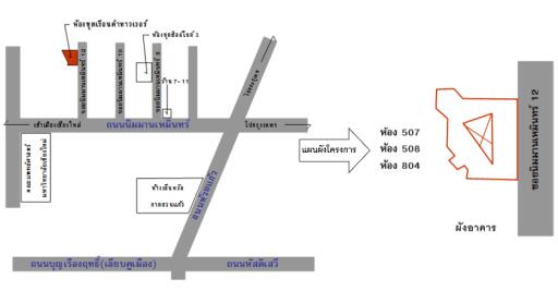 Illustrative property layout map