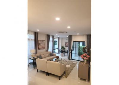 For Rent Moder luxury single house in private compound Nantawan Rama9 - 4 Beds - 920071001-12635