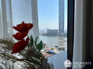 1-BR Condo at Chapter Charoennakhon–riverside near BTS Krung Thon Buri