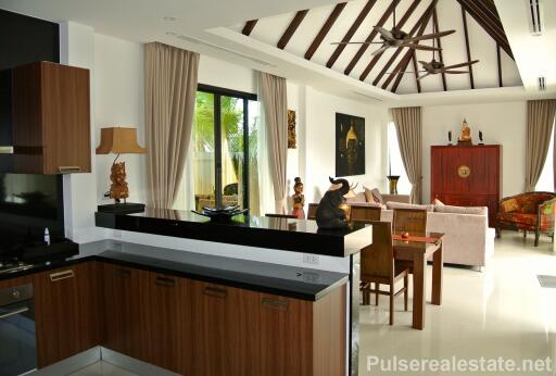 3 Bedroom Pool Villa in Completed Luxury Boutique Resort, Thalang, Phuket