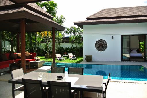 3 Bedroom Pool Villa in Completed Luxury Boutique Resort, Thalang, Phuket