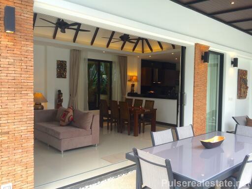 3 Bedroom Pool Villa in Completed Luxury Boutique Resort, Thalang, Phuket