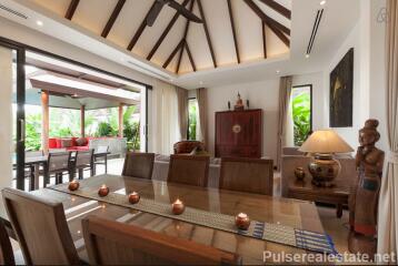 3 Bedroom Pool Villa in Completed Luxury Boutique Resort, Thalang, Phuket