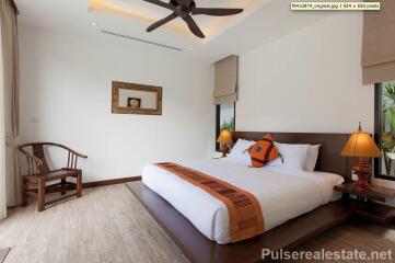 3 Bedroom Pool Villa in Completed Luxury Boutique Resort, Thalang, Phuket