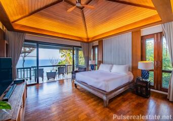 Stunning Luxury 4 Bedroom Sea View Villa for sale in Sri Panwa Phuket - 1,380 sqm Built Up Area - Ready to Move in