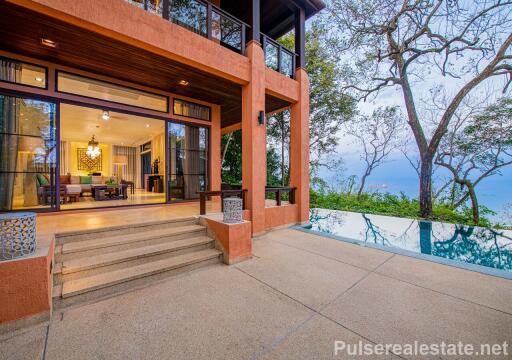 Stunning Luxury 4 Bedroom Sea View Villa for sale in Sri Panwa Phuket - 1,380 sqm Built Up Area - Ready to Move in