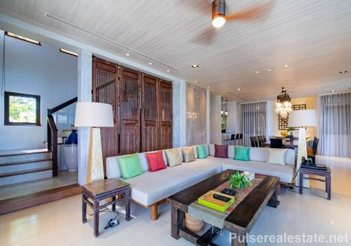 Stunning Luxury 4 Bedroom Sea View Villa for sale in Sri Panwa Phuket - 1,380 sqm Built Up Area - Ready to Move in