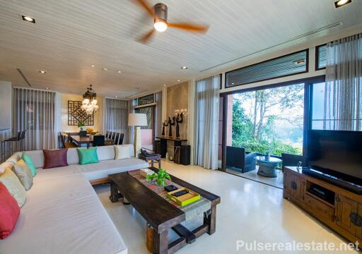 Stunning Luxury 4 Bedroom Sea View Villa for sale in Sri Panwa Phuket - 1,380 sqm Built Up Area - Ready to Move in