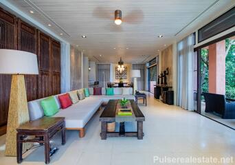 Stunning Luxury 4 Bedroom Sea View Villa for sale in Sri Panwa Phuket - 1,380 sqm Built Up Area - Ready to Move in