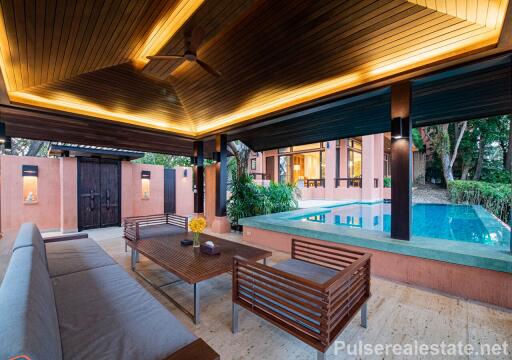 Stunning Luxury 4 Bedroom Sea View Villa for sale in Sri Panwa Phuket - 1,380 sqm Built Up Area - Ready to Move in