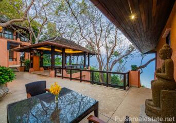 Stunning Luxury 4 Bedroom Sea View Villa for sale in Sri Panwa Phuket - 1,380 sqm Built Up Area - Ready to Move in