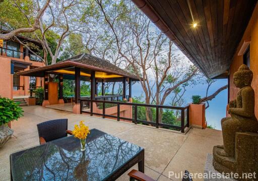 Stunning Luxury 4 Bedroom Sea View Villa for sale in Sri Panwa Phuket - 1,380 sqm Built Up Area - Ready to Move in