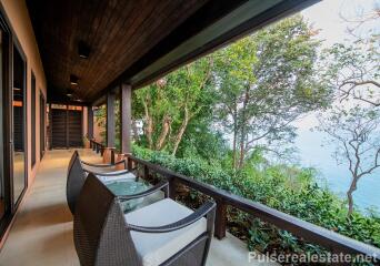 Stunning Luxury 4 Bedroom Sea View Villa for sale in Sri Panwa Phuket - 1,380 sqm Built Up Area - Ready to Move in