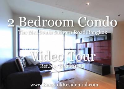 The Met Sathorn  Stylish 2 Bedroom Condo With Outstanding Facilities