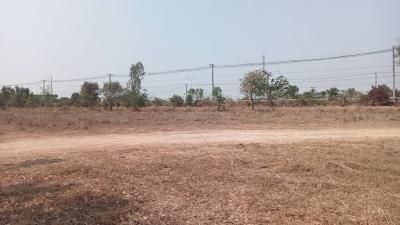 Open land with clear skies and dry vegetation