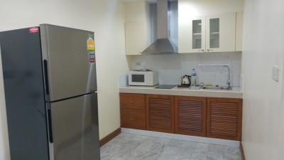 Modern kitchen with stainless steel appliances