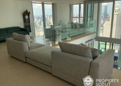 3-BR Penthouse at The River Condominium near BTS Saphan Taksin