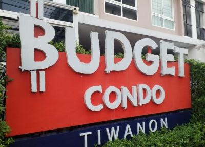 Condo Budget Tiwanon 3
