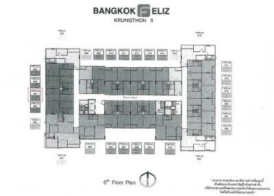 Condo Bangkok Feliz Sathorn-Taksin [6th floor]