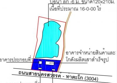 โกดัง+บ่อน้ำ อ.ท่าตะโก จ.นครสวรรค์