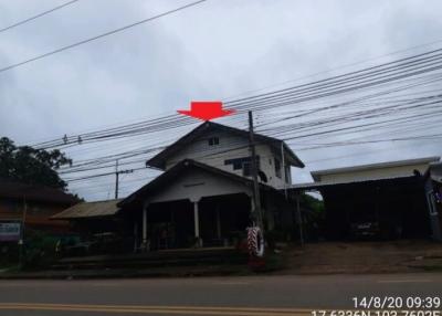 2-story half-timbered house