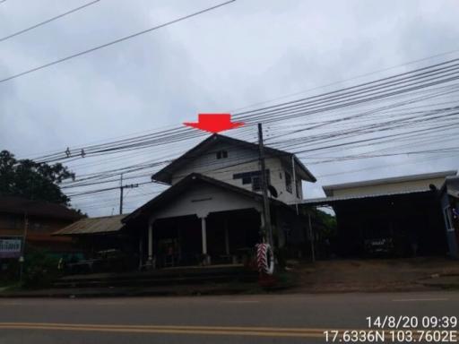 2-story half-timbered house