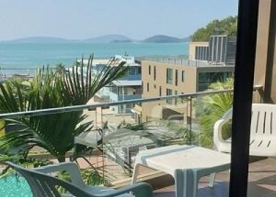 The Pixel Cape Panwa Condo Suite [4th Floor, Building B], swimming pool view and sea view.