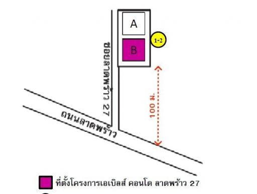 Ables Condo suite, Lat Phrao 27, Chatuchak, Bangkok